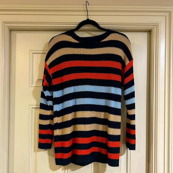Striped Knit Sweater - Picture 2 of 7